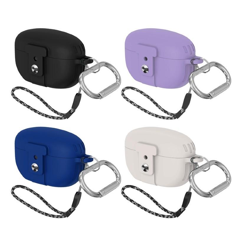 イヤホンケースカバー WF-1000XM5 SONY カラビナ付き ストラップ付き