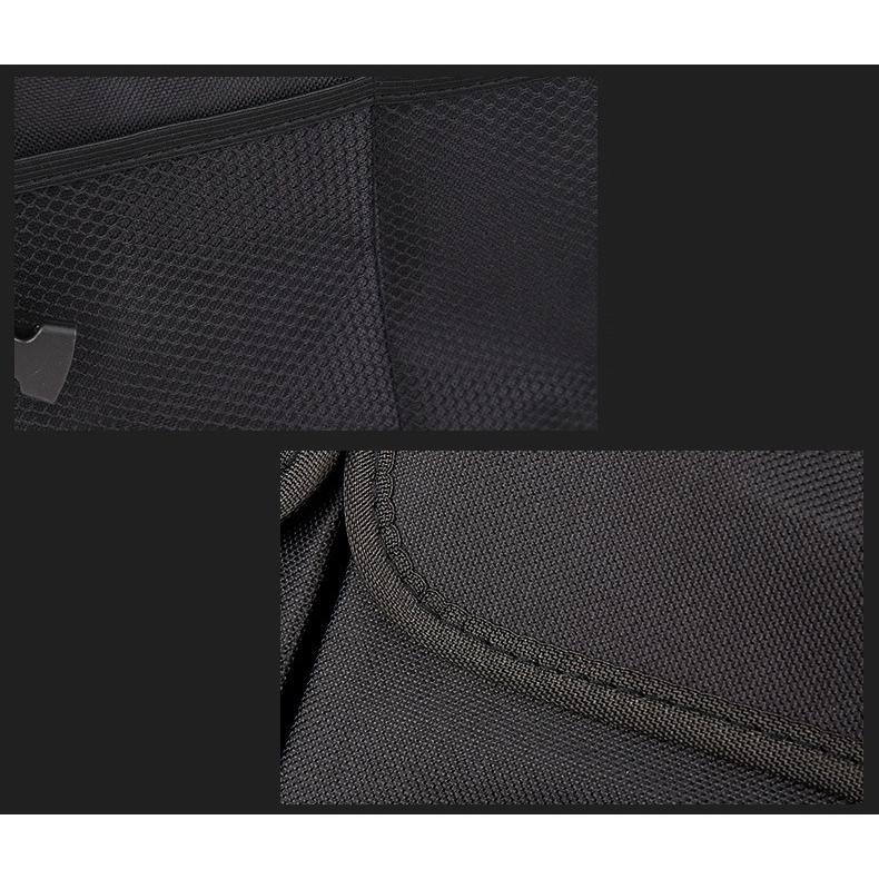 車内収納ボックス 折りたたみ 大容量 カー用品 車用収納用品 無地 黒