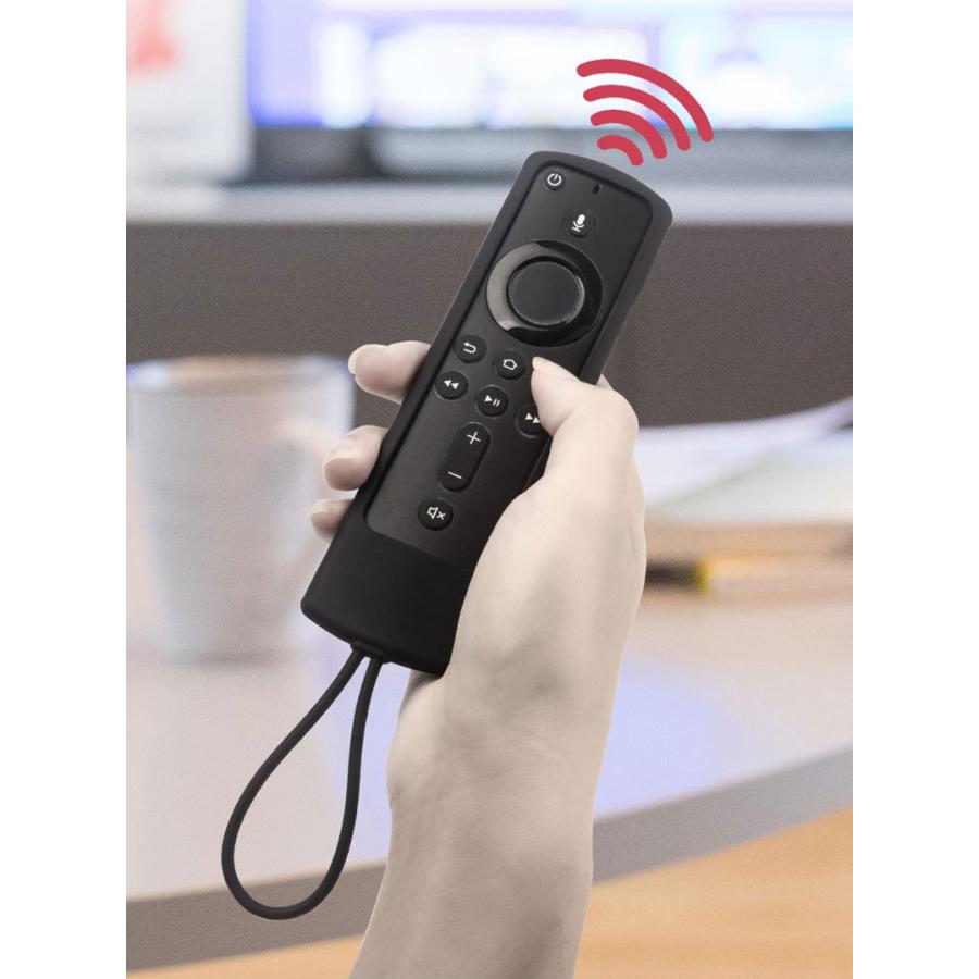 Fire TV Stick 4K リモコンカバー 保護ケース シリコン製 ファイヤー