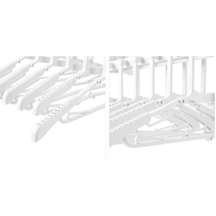 ナカタハンガー6本セット AUT-06M/メンズジャケットハンガー/チョコレート - NAKATA HANGER