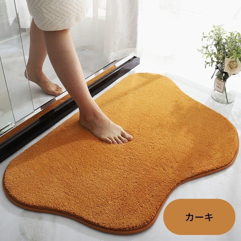 バスマット 足ふきマット フロアマット 速乾 吸水 快適 大判 玄関