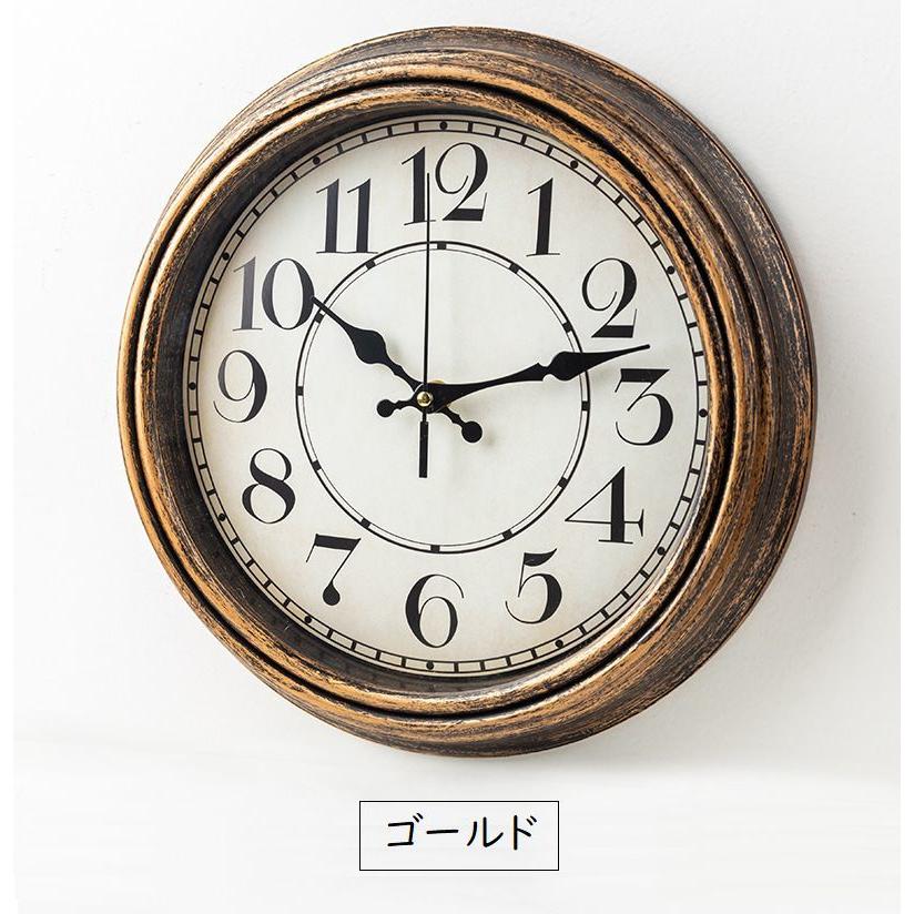 plusnao（プラスナオ） 壁掛け時計 アンティーク調 掛け時計 ウォール