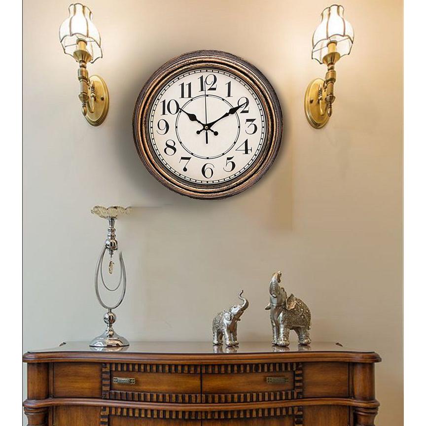 plusnao（プラスナオ） 壁掛け時計 アンティーク調 掛け時計 ウォール