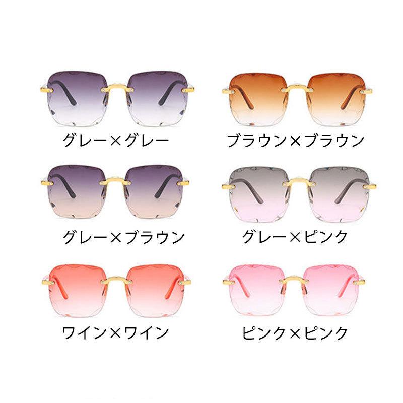 plusnao サングラス レディース 女性 ファッション小物 スクエア