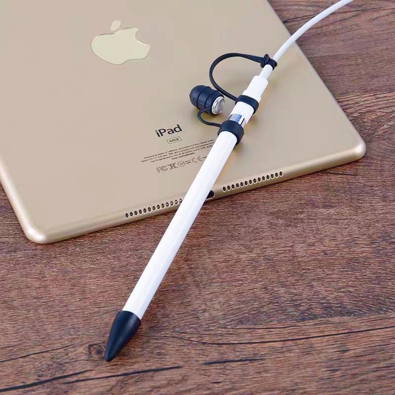 Apple Pencil用キャップカバー 3点セット 紛失防止 ペン先 キャップ