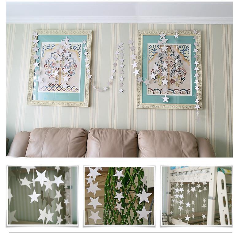 plusnao ガーランド ウォールデコレーション 1m 1本 壁飾り 天井