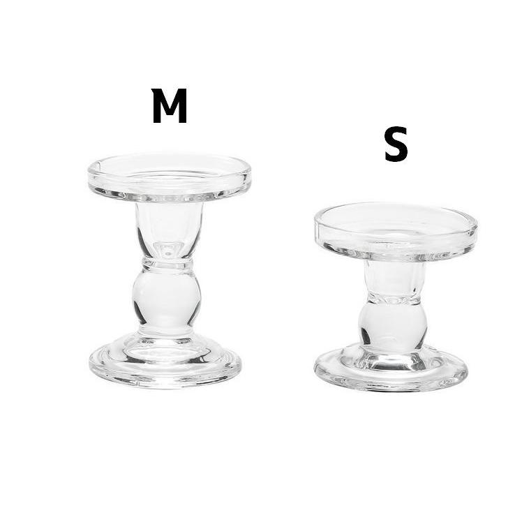 plusnao（プラスナオ） キャンドルホルダー ガラスキャンドルホルダー