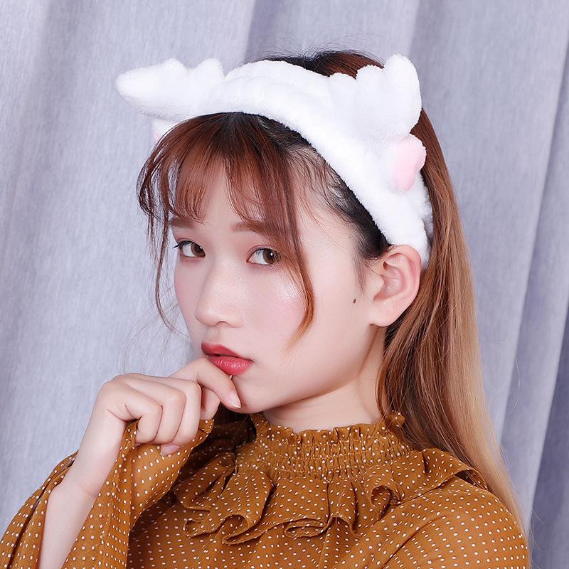 ヘアバンド ヘッドバンド バス用品 洗顔用品 洗面 雑貨 トナカイ ツノ