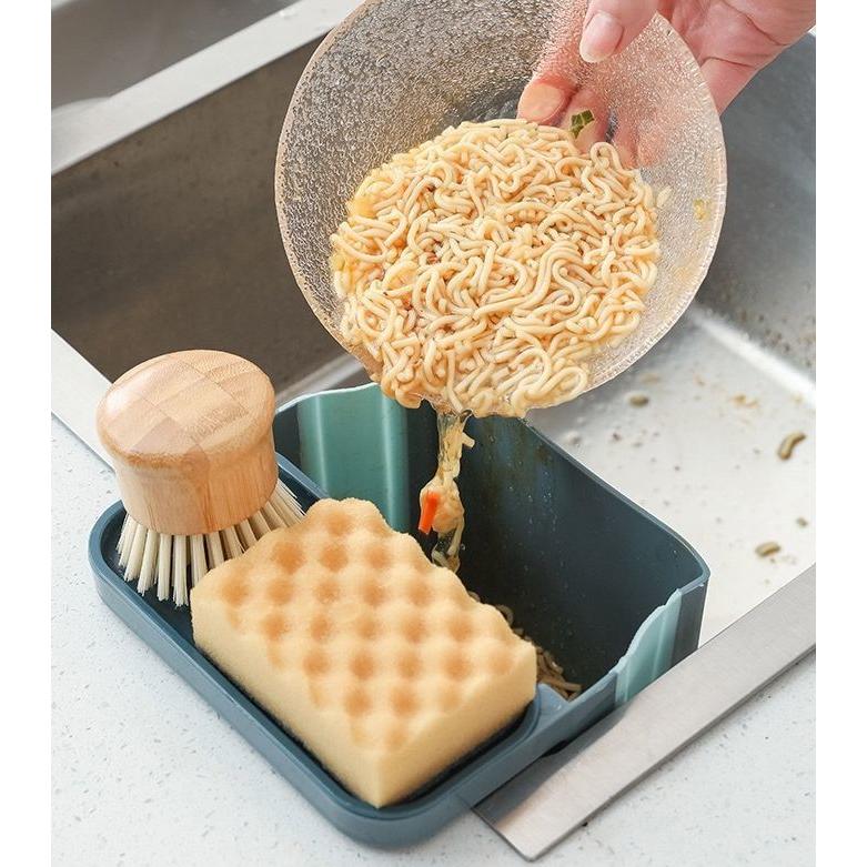 plusnao（プラスナオ） 三角コーナー 排水ラック 折り畳み可能