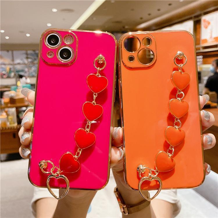 iPhoneケース iPhoneカバー スマホケース スマホカバー チェーンベルト