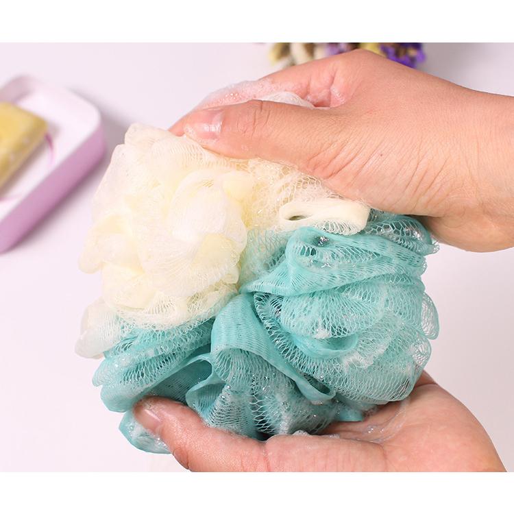 plusnao ボディスポンジ バススポンジ ボディタオル 泡立て