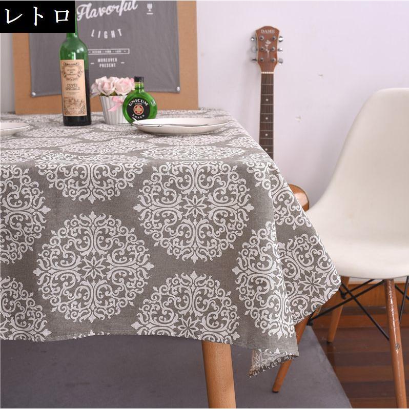 plusnao（プラスナオ） テーブルクロス 100 140cm 120cm角 食卓カバー