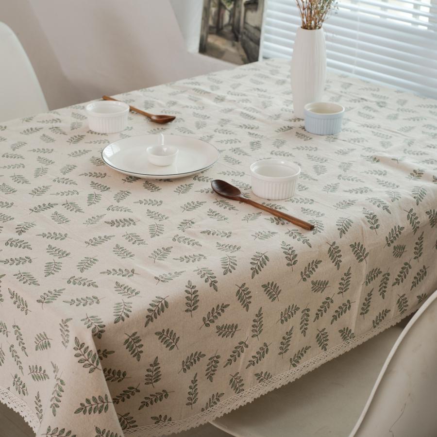 plusnao テーブルクロス 100 140cm 120cm角 食卓カバー テーブル