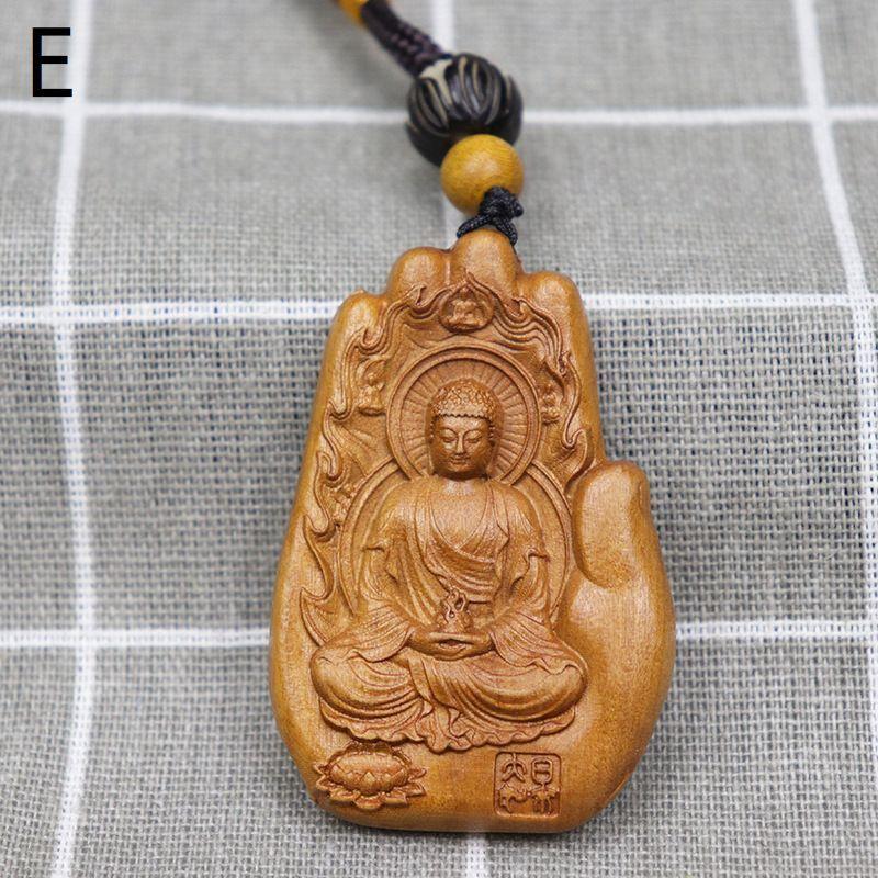 キーホルダー 根付け 仏像 観音 菩薩 不動明王 木彫り ストラップ 飾り