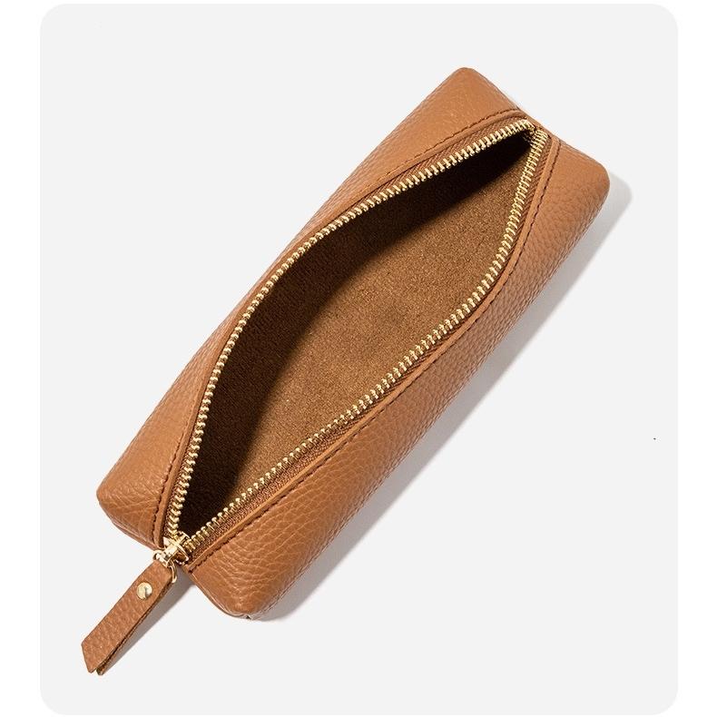 plusnao（プラスナオ） ペンケース 筆箱 筆入れ レザー調 ファスナー