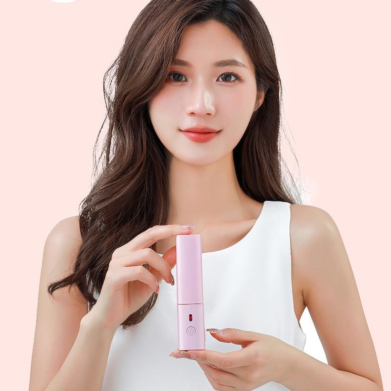 ヘアアイロン ストレート USB 蓋付き ミニ 小さめ 小型 コンパクト