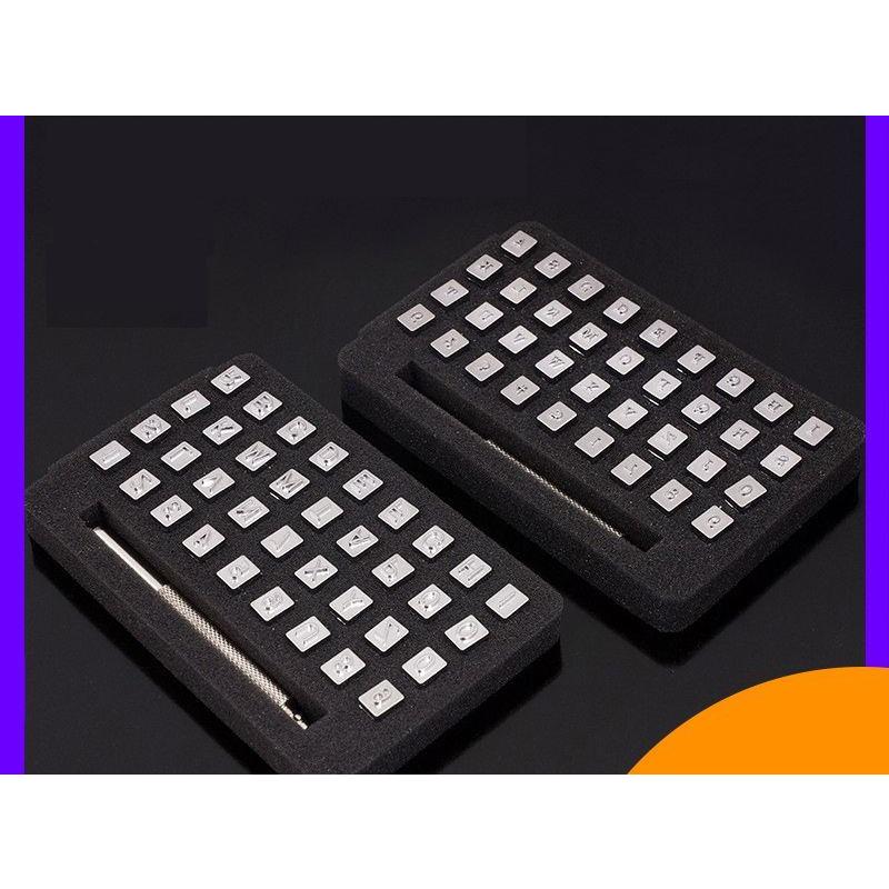 刻印セット レザークラフト 36文字 アルファベット 数字 ナンバー 3.5