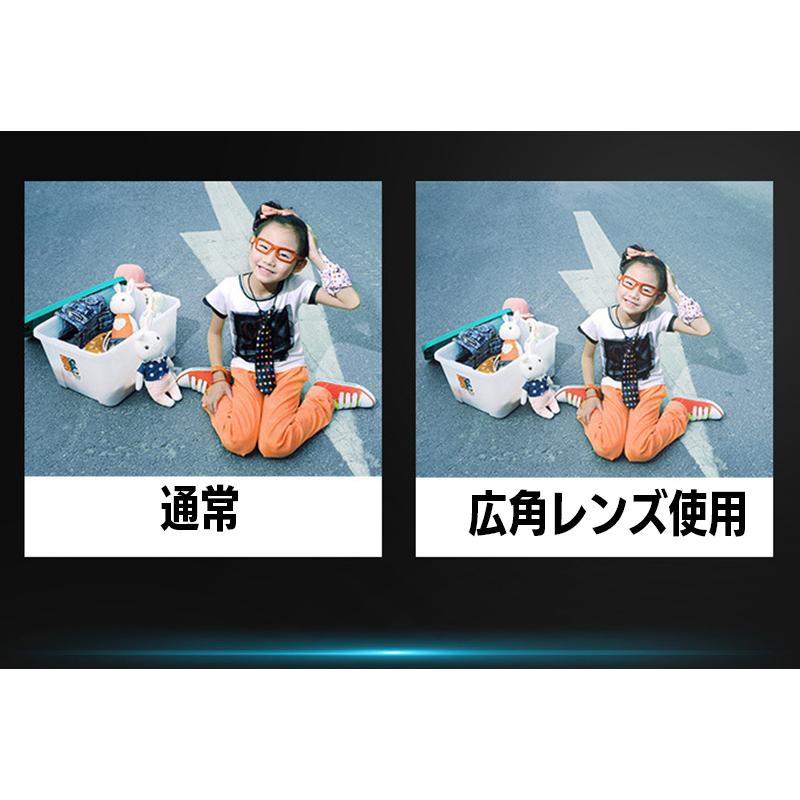 スマホレンズ クリップ式 スマホ用 カメラレンズ 3in1 魚眼 広角
