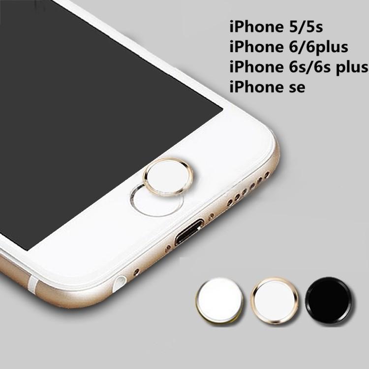 ホームボタンシール 指紋認証 iphone5s se 6 6splus 7 7plus iPad air