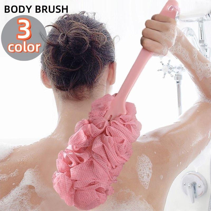 plusnao（プラスナオ） ボディブラシ シャワーブラシ 泡立てネット