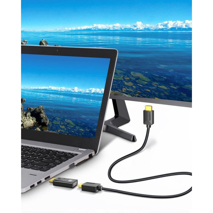 Displayport to HDMI 変換アダプタ 4K 30Hz ディスプレイポート
