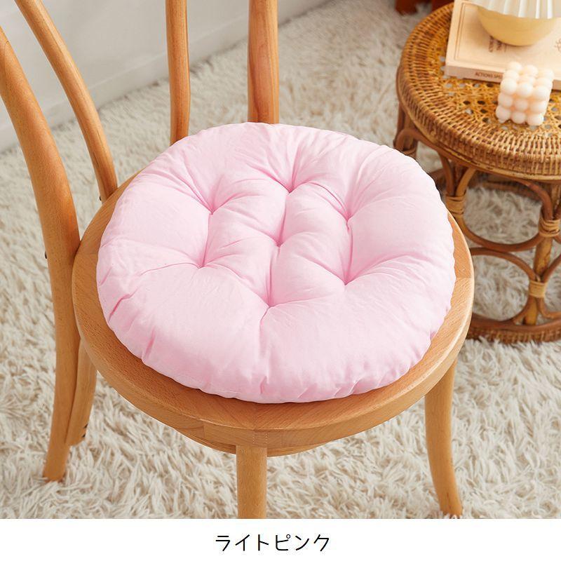 plusnao（プラスナオ） シートクッション チェアクッション 直径40cm