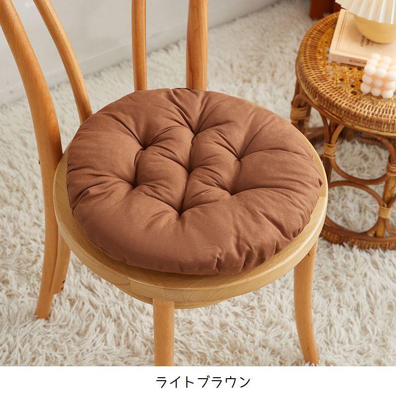 plusnao（プラスナオ） シートクッション チェアクッション 直径40cm