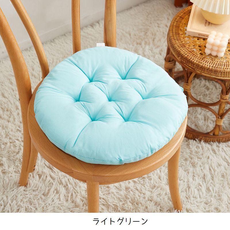 plusnao（プラスナオ） シートクッション チェアクッション 直径40cm