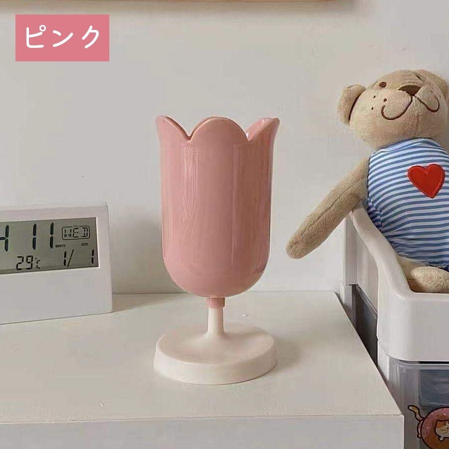 plusnao（プラスナオ） ペン立て 鉛筆立て ペンスタンド チューリップ