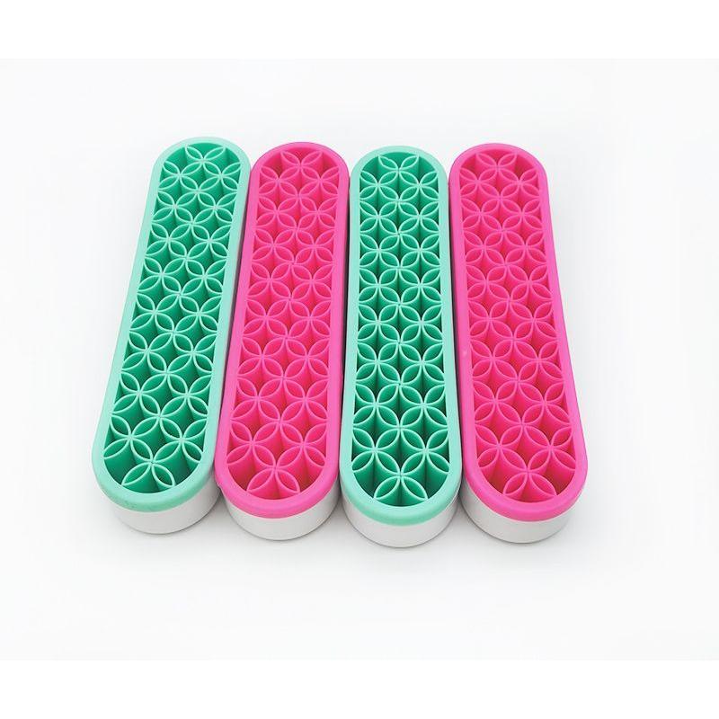 メイクブラシスタンド メイクブラシホルダー シリコンオーガナイザー