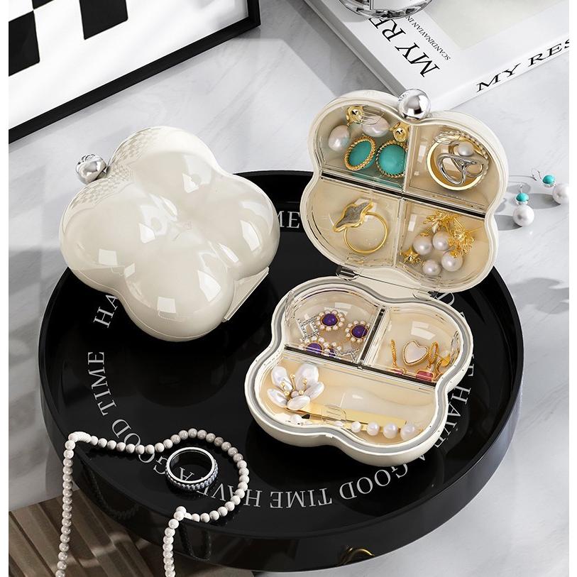 plusnao アクセサリーケース ジュエリーケース ピルケース 旅行