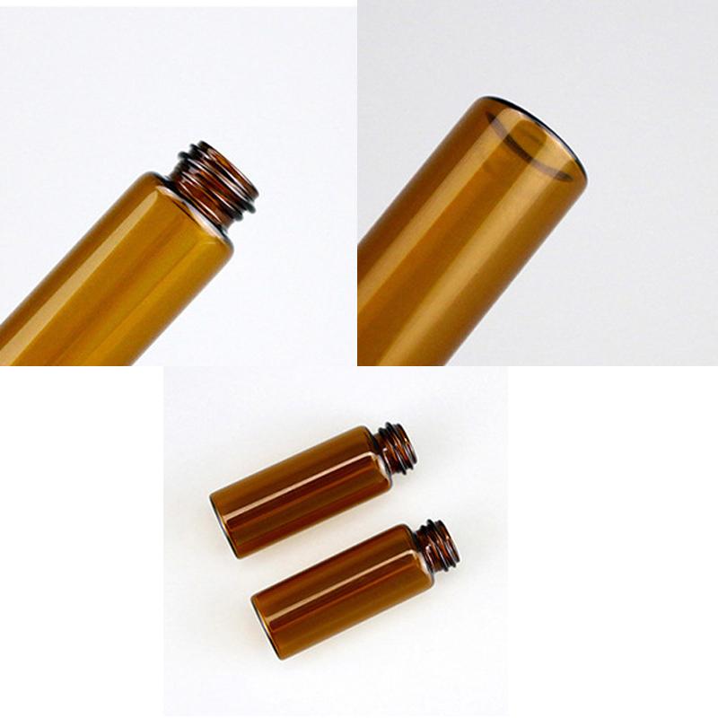 スポイトボトルグラス 詰替容器 同色3本セット 透明 半透明 ガラス製