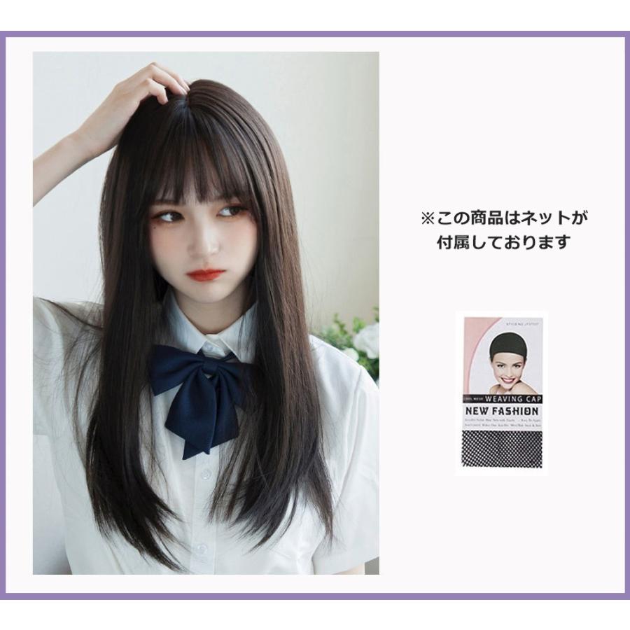 ウィッグ フルウィッグ ロング レディース 女性 婦人 ストレート