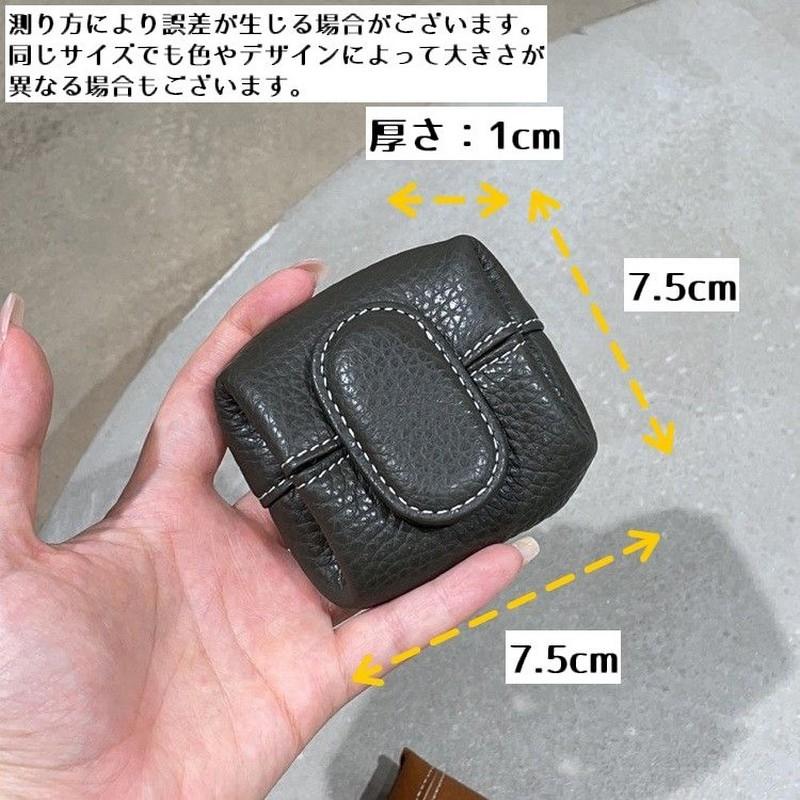 plusnao 小銭入れ コインケース イヤホンケース 小物入れ