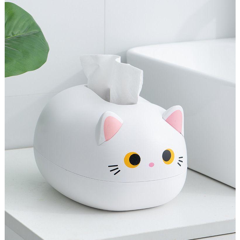 ティッシュケース ネコ 猫 かわいい ティッシュ 箱 ティッシュカバー ティッシュペーパーボックス ボックスティッシュケース インテリア｜plusnao｜06