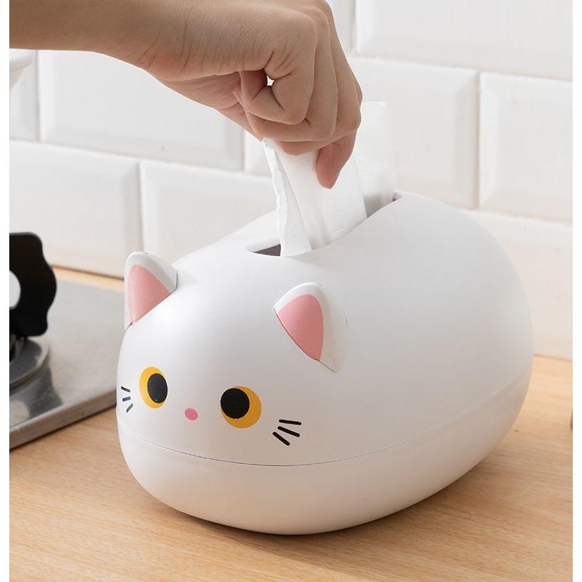 ティッシュケース ネコ 猫 かわいい ティッシュ 箱 ティッシュカバー
