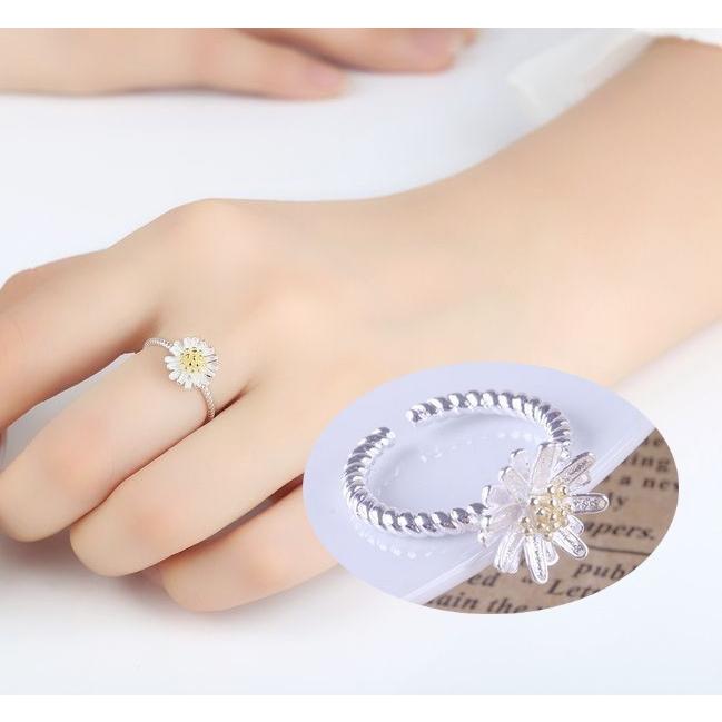 指輪 リング フリーリング オープンリング デザインリング レディース アクセサリー ジュエリー 花 フラワー お洒落 可愛い デート ギフト 記念日 プラスナオ Paypayモール店 通販 Paypayモール