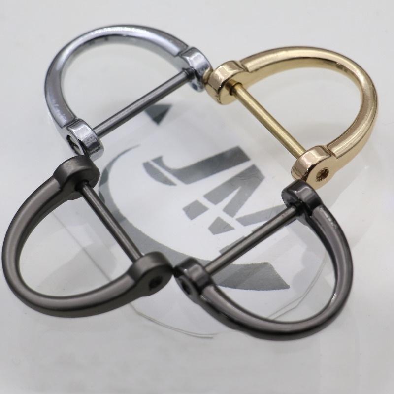 Dカン ネジ式 単品 手カン 金具 部品 レザークラフト アクセサリー