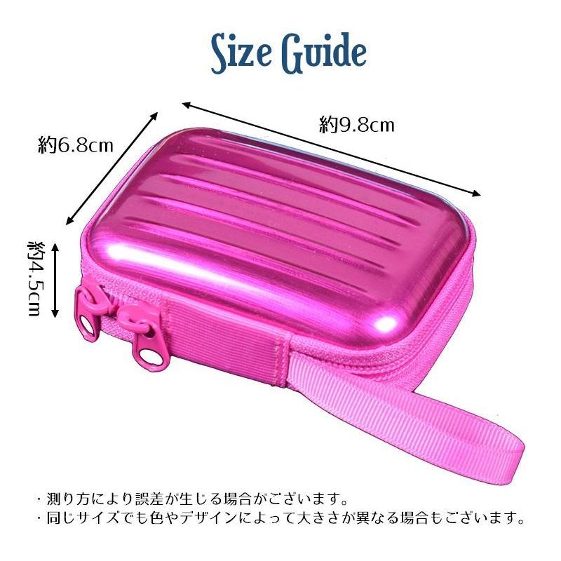 イヤホンケース 小物入れ ハードケース コインケース ミニポーチ 小銭