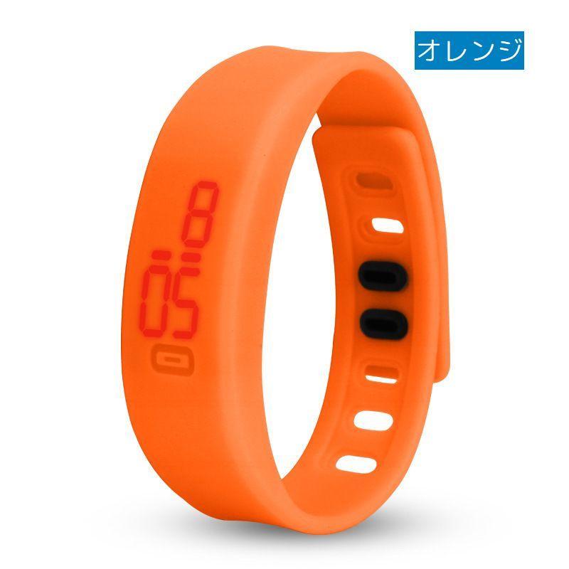 plusnao 腕時計 シリコン製 シリコンウォッチ デジタル 日付