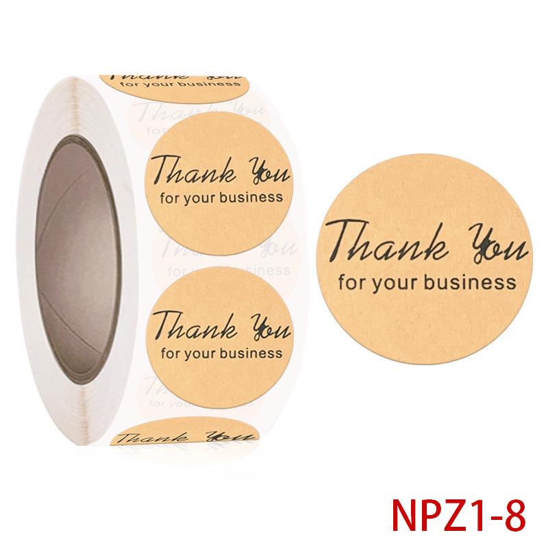 plusnao サンキューシール ギフトステッカー シール ステッカー