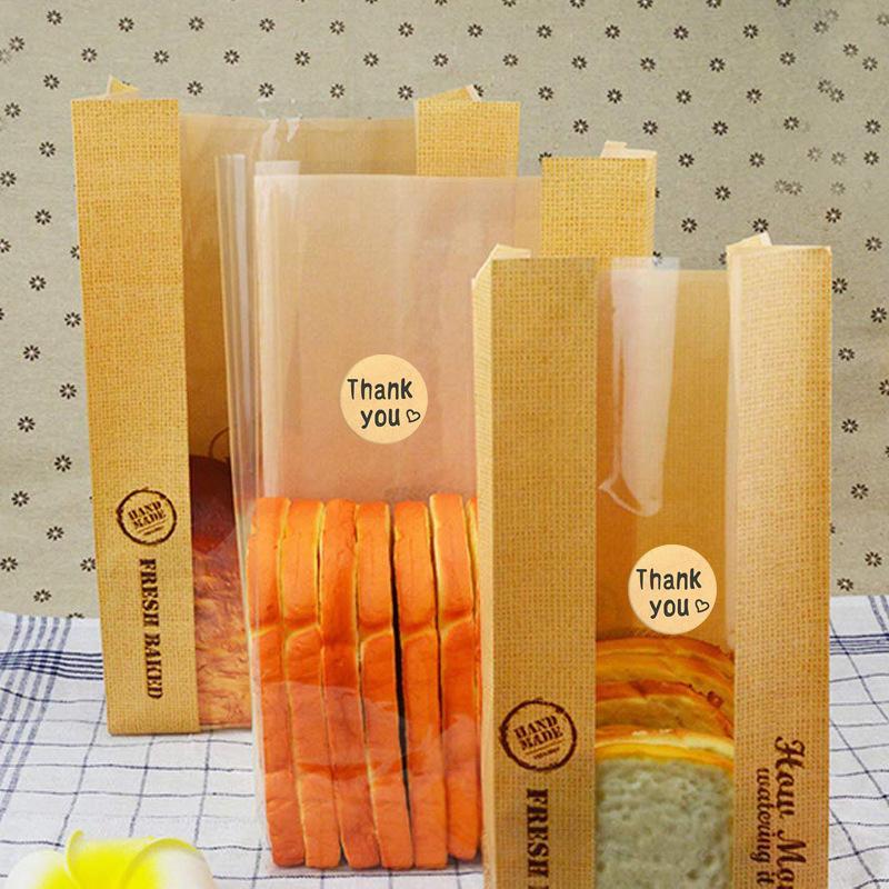 103】サンキューシール 48枚 クラフト sanaラベル