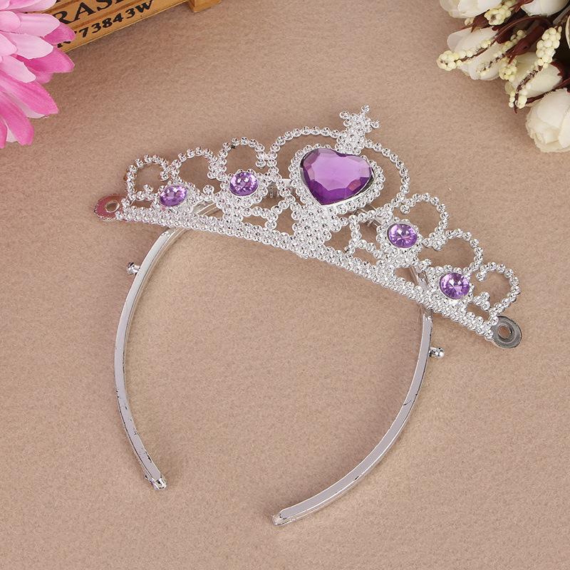 plusnao ティアラ キッズ 子供用 女の子 王冠 キラキラ ハート