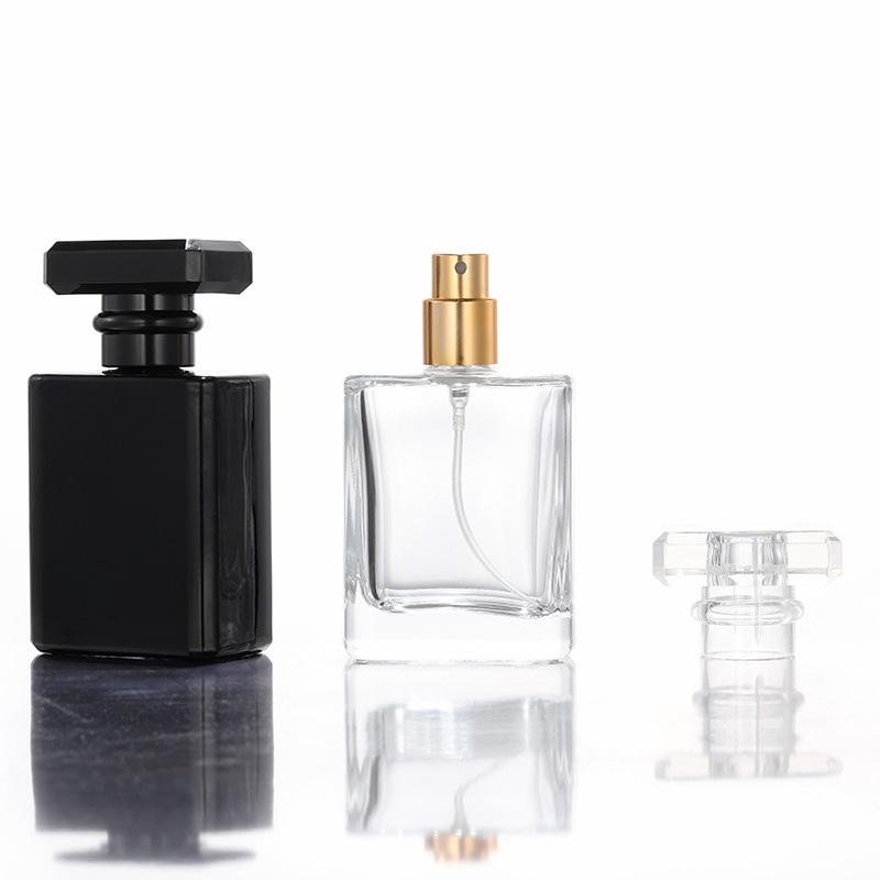 アトマイザー スプレーボトル 50ml 香水 詰め替え容器 ガラス製