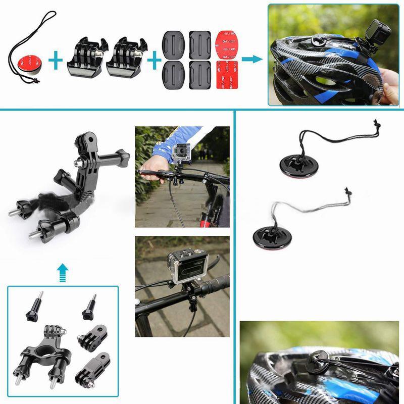 GoPro アクセサリー 50点セット ゴープロ Hero13 12 11 10 9 対応