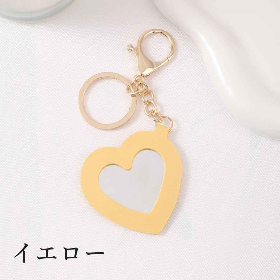 plusnao（プラスナオ） キーホルダー キーリング ミラー 鏡 バック