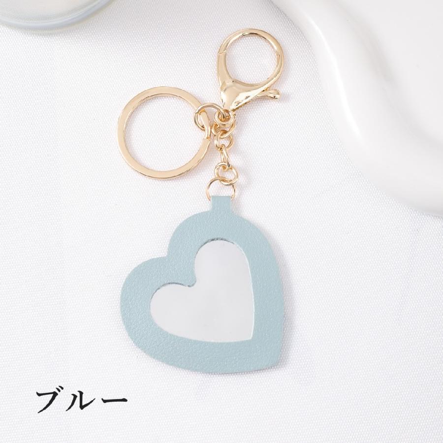 plusnao（プラスナオ） キーホルダー キーリング ミラー 鏡 バック