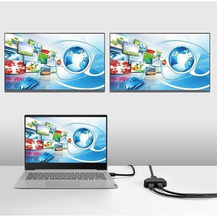 HDMI 切替器 セレクター 分配器 1080p 2ポート 1入力2出力 電源不要