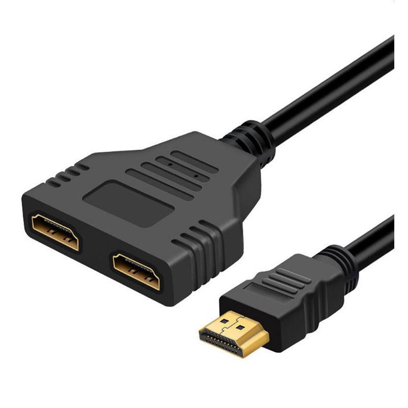 HDMI 切替器 セレクター 分配器 1080p 2ポート 1入力2出力 電源不要