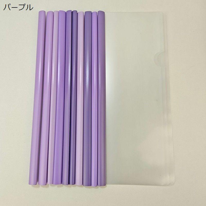 plusnao スライドファイル 10冊セット レールファイル クリア